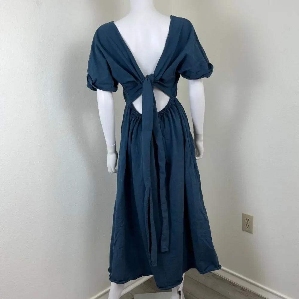 Free People Blue Midi Dress - Picture 7 of 16